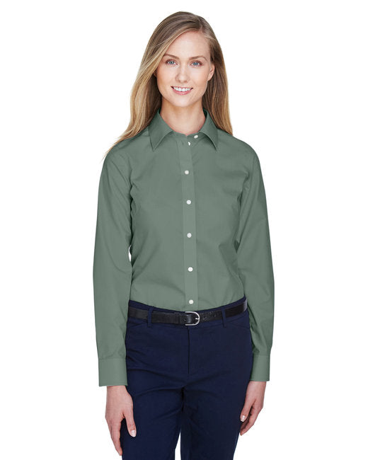 Devon & Jones Ladies' Crown Woven Collection™ Solid Broadcloth (D620W)