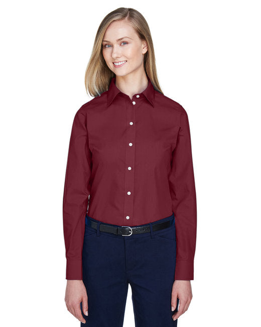 Devon & Jones Ladies' Crown Woven Collection™ Solid Broadcloth (D620W)