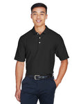 Devon & Jones CrownLux Performance™ Men's Plaited Polo (DG20)