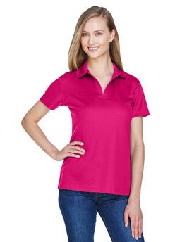 Devon & Jones CrownLux Performance Ladies' Plaited Polo (DG20W)