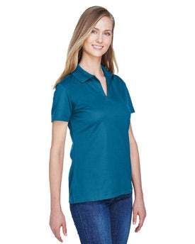 Devon & Jones CrownLux Performance Ladies' Plaited Polo (DG20W)